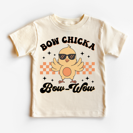 Bow Chicka Bow Wow Easter Shirt - Easter Chick Tee