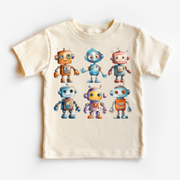Cute Retro Robot Shirt - Kids Robot Shirt