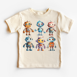 Cute Retro Robot Shirt - Kids Robot Shirt