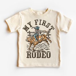 My First Rodeo Birthday Shirt - Kids Western Shirt