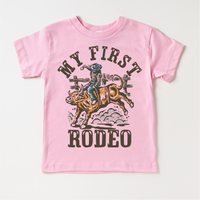 My First Rodeo Birthday Shirt - Kids Western Shirt