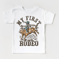 My First Rodeo Birthday Shirt - Kids Western Shirt