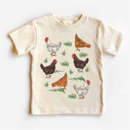 Cute Retro Chicken Farm Shirt - Chicken Tee