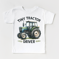 Tiny Tractor Driver Farm Shirt -  Little Farmer Tee