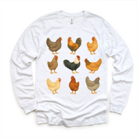 Chicken Rooster Farm Shirt - Country Chicken Tee
