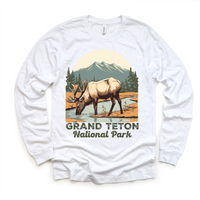Grand Teton National Park Shirt - Outdoor Camping Tee