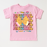 Preschool School Shirt - 1st Day Of School Tee