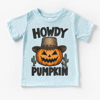 Howdy Pumpkin Western Halloween Shirt - Halloween Tee