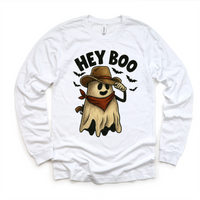 Hey Boo Western Halloween Shirt - Halloween Tee