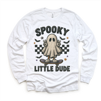Spooky Little Dude Skater Halloween Shirt - Halloween Tee - MU92