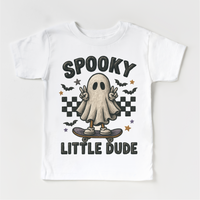 Spooky Little Dude Skater Halloween Shirt - Halloween Tee - MU92
