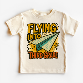 Flying Into Third Grade Back To School Shirt | First Day Of School Tee