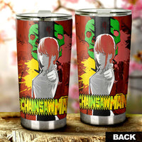 Makima Tumbler Cup Custom Chainsaw Man Anime Car Interior Accessories