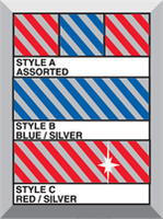 Metallic Leaf Pennant String - 60 ft Long