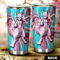 Mewtwo Tumbler Cup Custom Car Interior Accessories