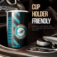 Miami Dolphins Tumbler Cup Custom Car Accessories