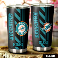 Miami Dolphins Tumbler Cup Custom Car Accessories