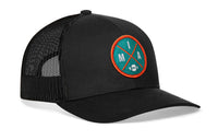 Miami Football Trucker Hat  |  MIA X Snapback