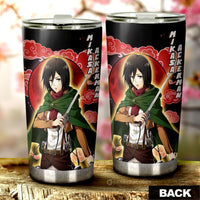 Mikasa Ackerman Tumbler Cup Custom