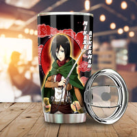 Mikasa Ackerman Tumbler Cup Custom