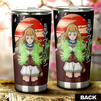 Mimosa Vermillion Tumbler Cup Custom Anime Black Clover Car Accessories