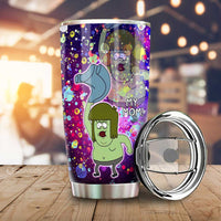 Mitch Muscle Regular Show Tumbler Cup Custom Cartoon Car Accessories