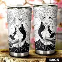 Mitsuri Kanroji Tumbler Cup Custom Kimetsu No Yaiba Manga Car Accessories