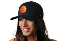 New York City Trucker Hat Leather  |  Black NYC X Snapback