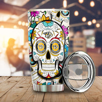 Nashville Predators Tumbler Cup Custom Sugar Skull Car Accessories