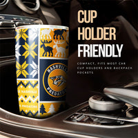 Nashville Predators Tumbler Cup Custom Ugly Style Car Accessories