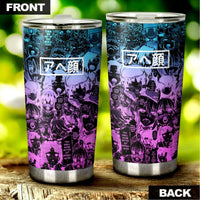 Negative Ahegao Tumbler Cup Custom Car Interior Accessories