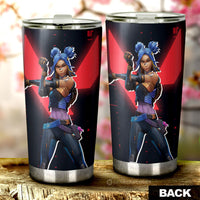 Neon Tumbler Cup Custom Valorant Agent