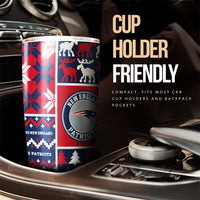 New England Patriots Tumbler Cup Custom Ugly Style Car Accessories