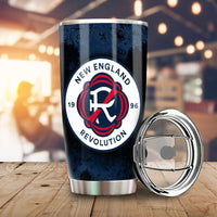 New England Revolution Tumbler Cup Custom Car Accessories