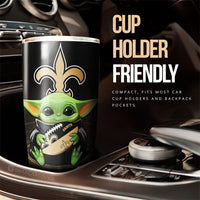 New Orleans Saints Tumbler Cup Custom Car Accessories For Fan