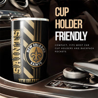 New Orleans Saints Tumbler Cup Custom Car Accessories