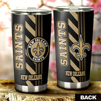 New Orleans Saints Tumbler Cup Custom Car Accessories