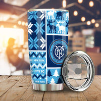 New York City FC Tumbler Cup Custom Ugly Style Car Accessories