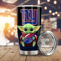 New York Giants Tumbler Cup Custom Car Accessories For Fan