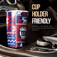 New York Giants Tumbler Cup Custom Ugly Style Car Accessories