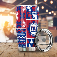 New York Giants Tumbler Cup Custom Ugly Style Car Accessories