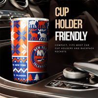 New York Islanders Tumbler Cup Custom Ugly Style Car Accessories