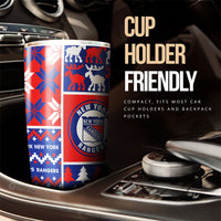 New York Rangers Tumbler Cup Custom Ugly Style Car Accessories