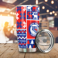 New York Rangers Tumbler Cup Custom Ugly Style Car Accessories