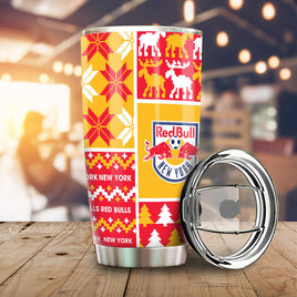 New York Red Bulls Tumbler Cup Custom Ugly Style Car Accessories