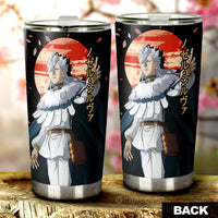 Nozel Silva Tumbler Cup Custom Black Clover Anime Car Accessories