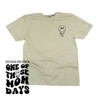 Melting Motherhood - One Of Those Mom Days - (w/ Melty Smiley) - Comfort Colors Tee