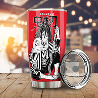 Obanai Iguro Tumbler Cup Custom Car Accessories Manga Style For Fans