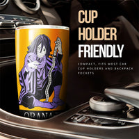 Obanai Iguro Tumbler Cup Custom Car Accessories Manga Style