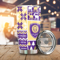 Orlando City SC Tumbler Cup Custom Ugly Style Car Accessories